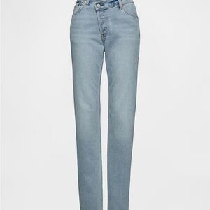 Loft asymmetrical jeans